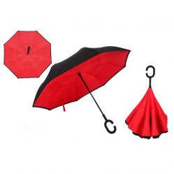 Обратный зонт "Красный"
